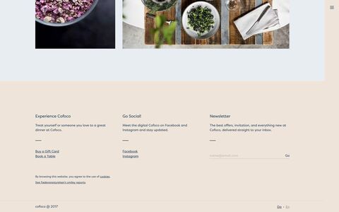 Cofoco — SOTD: 09.11.17 | Best Website Gallery