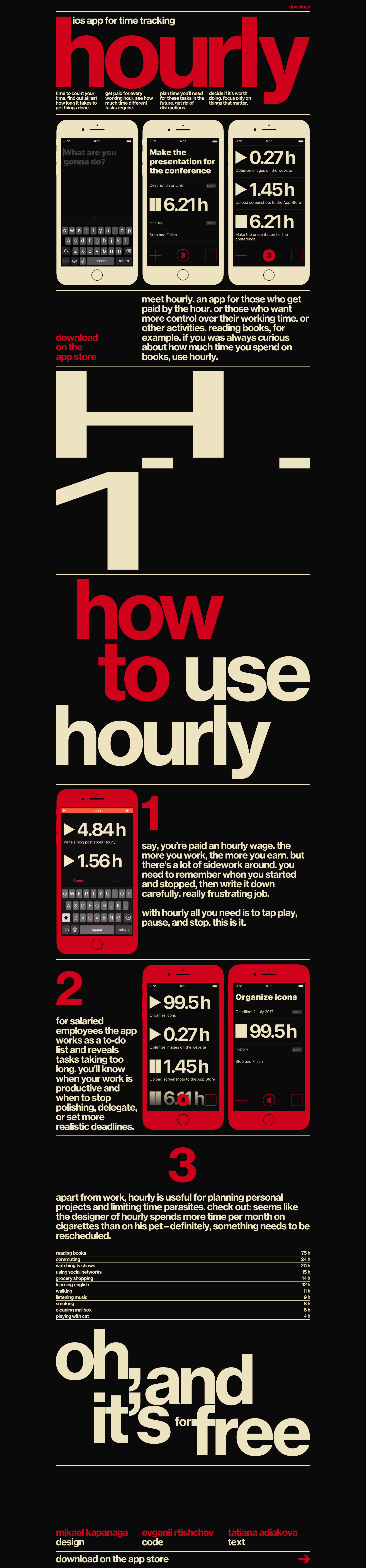 Hourly App 01