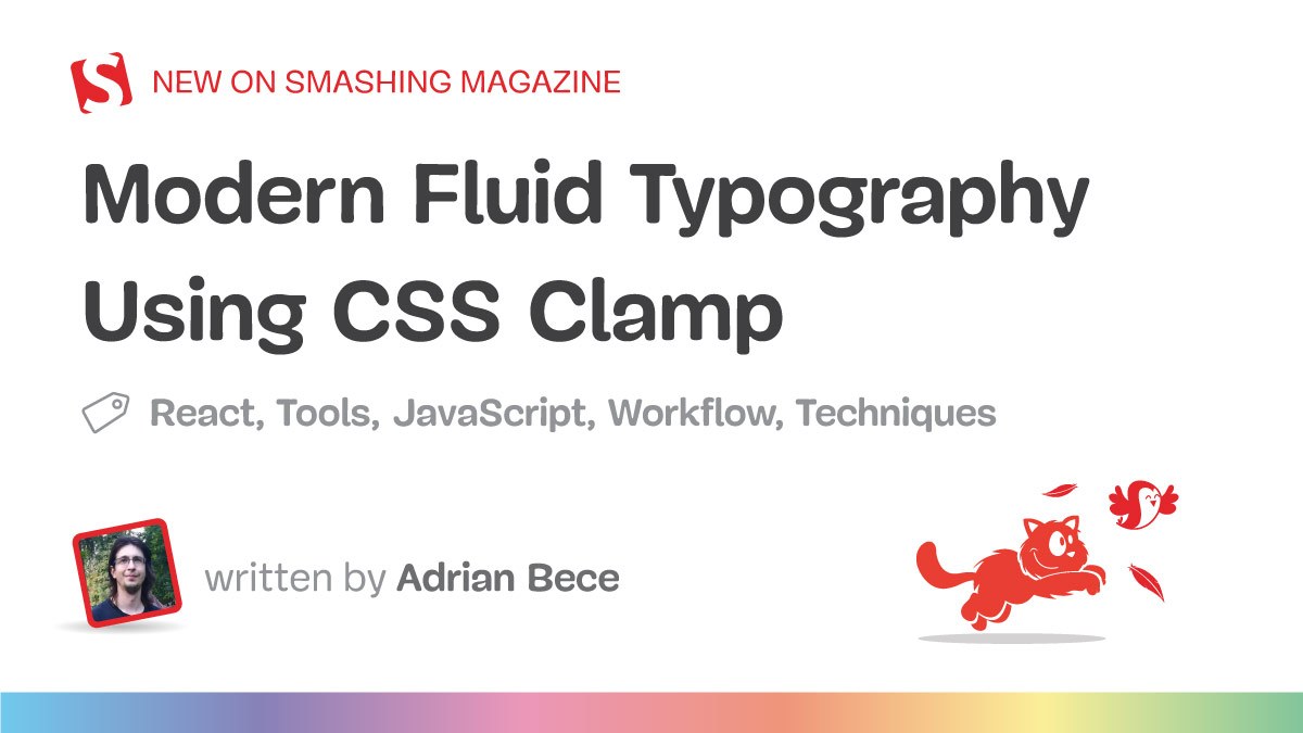 Modern fluid typography css clamp